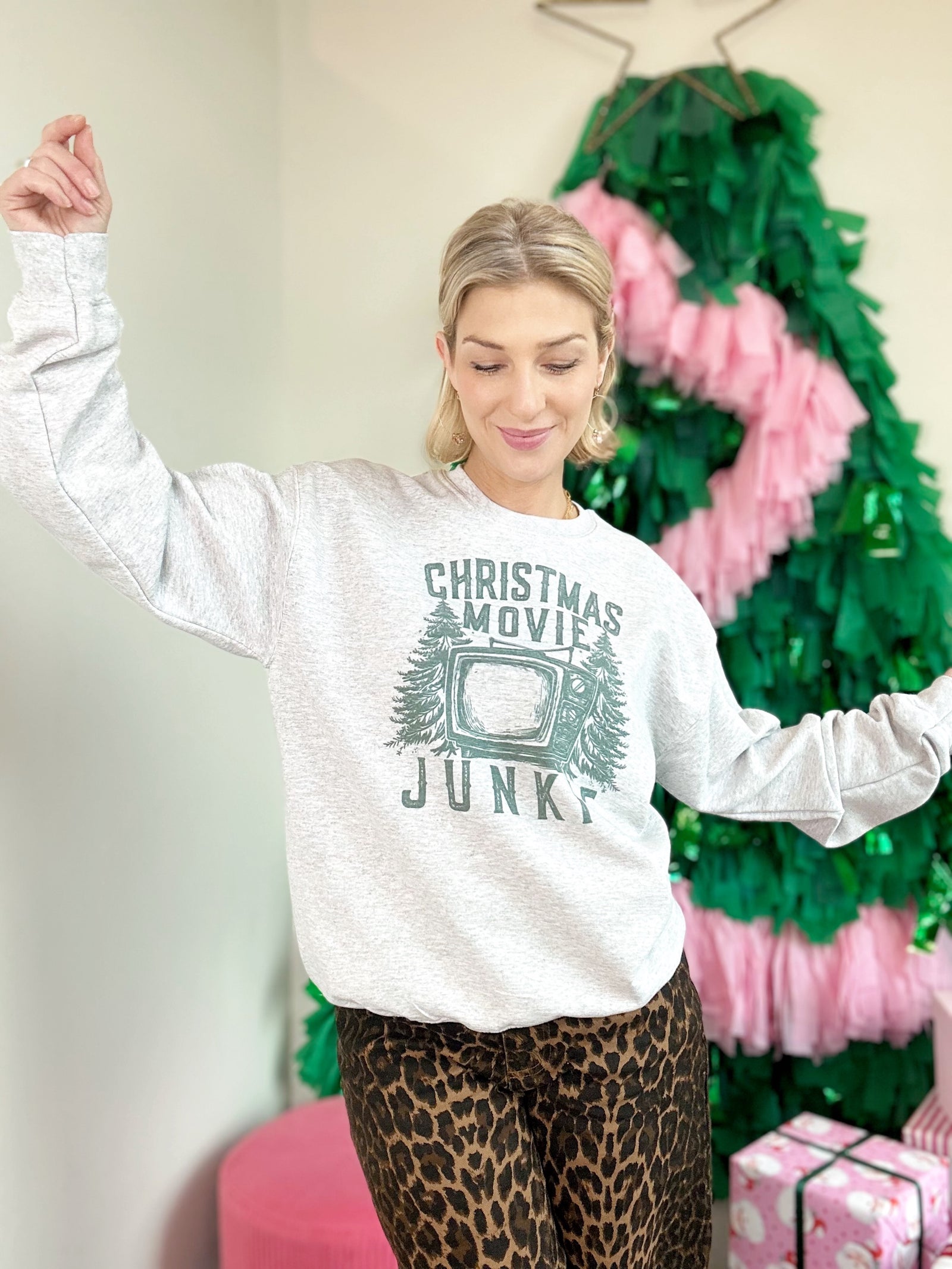 Christmas Movie Junkie Sweatshirt