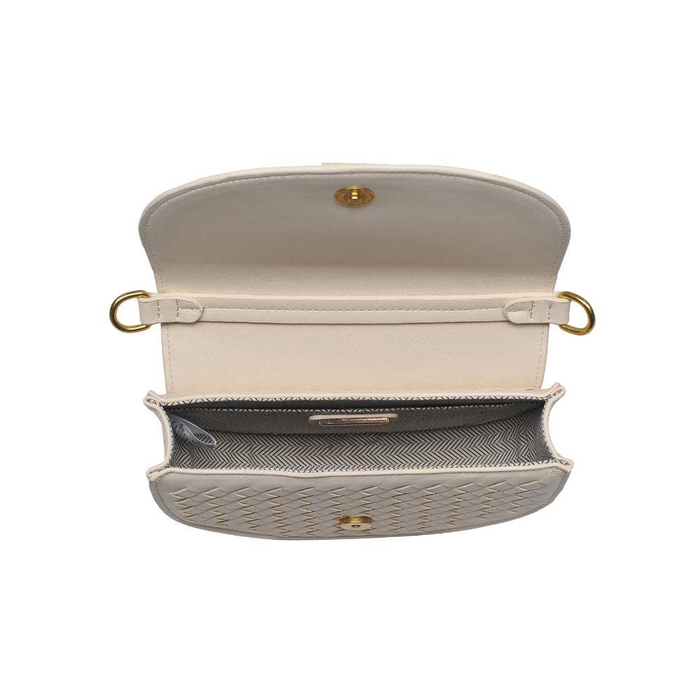Alise Woven Crossbody Oatmilk