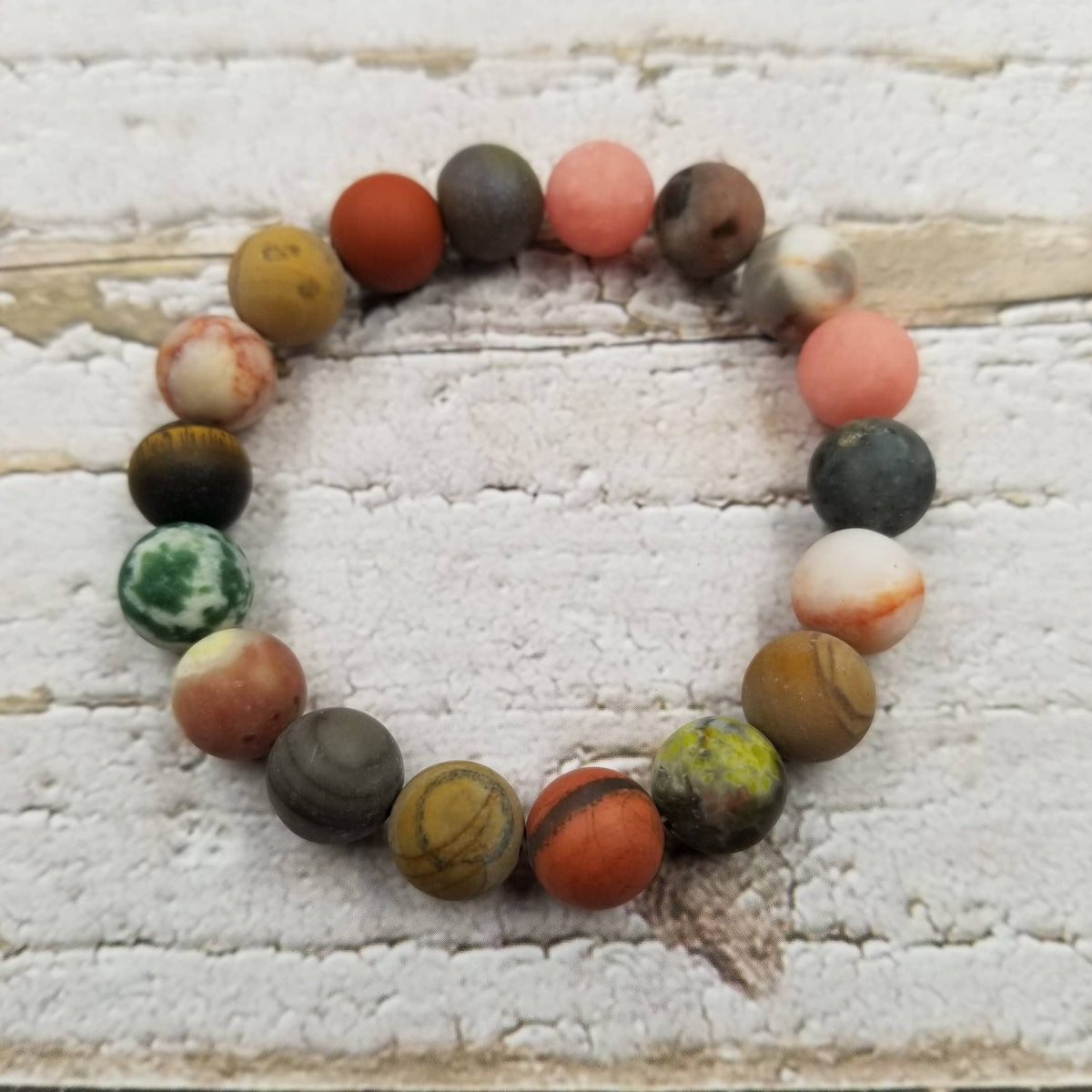 Frosted Stone Bracelet