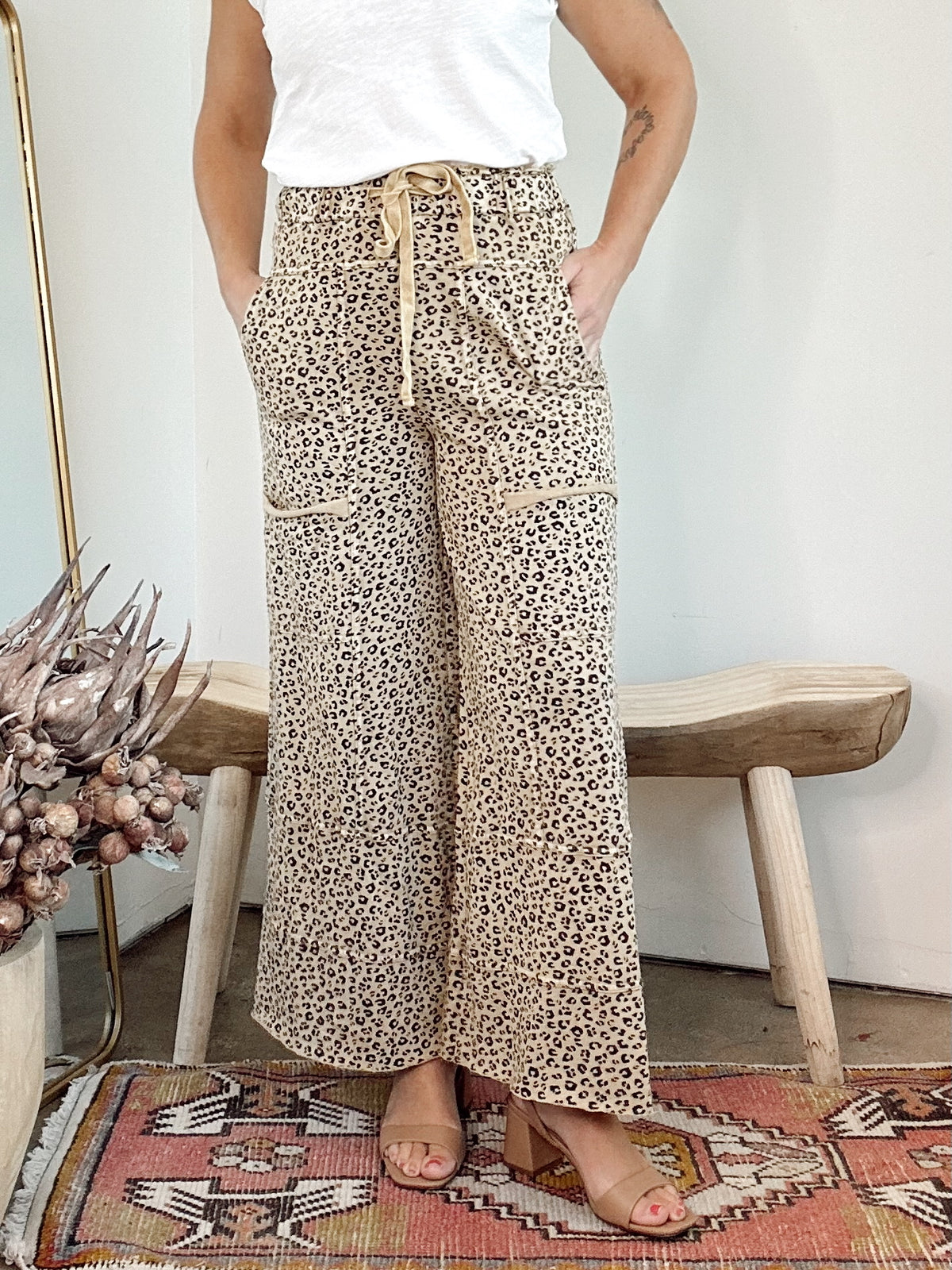Kitt Animal Print Pants