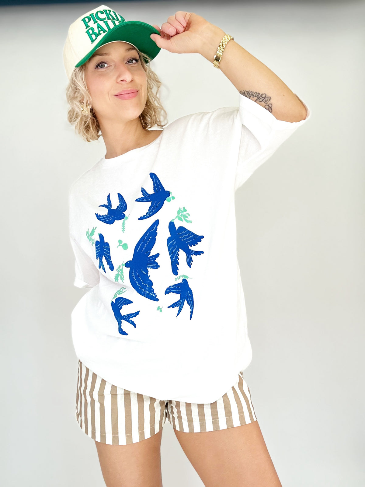Vintage Birds Graphic Tee