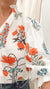 Eden Printed Top Off White
