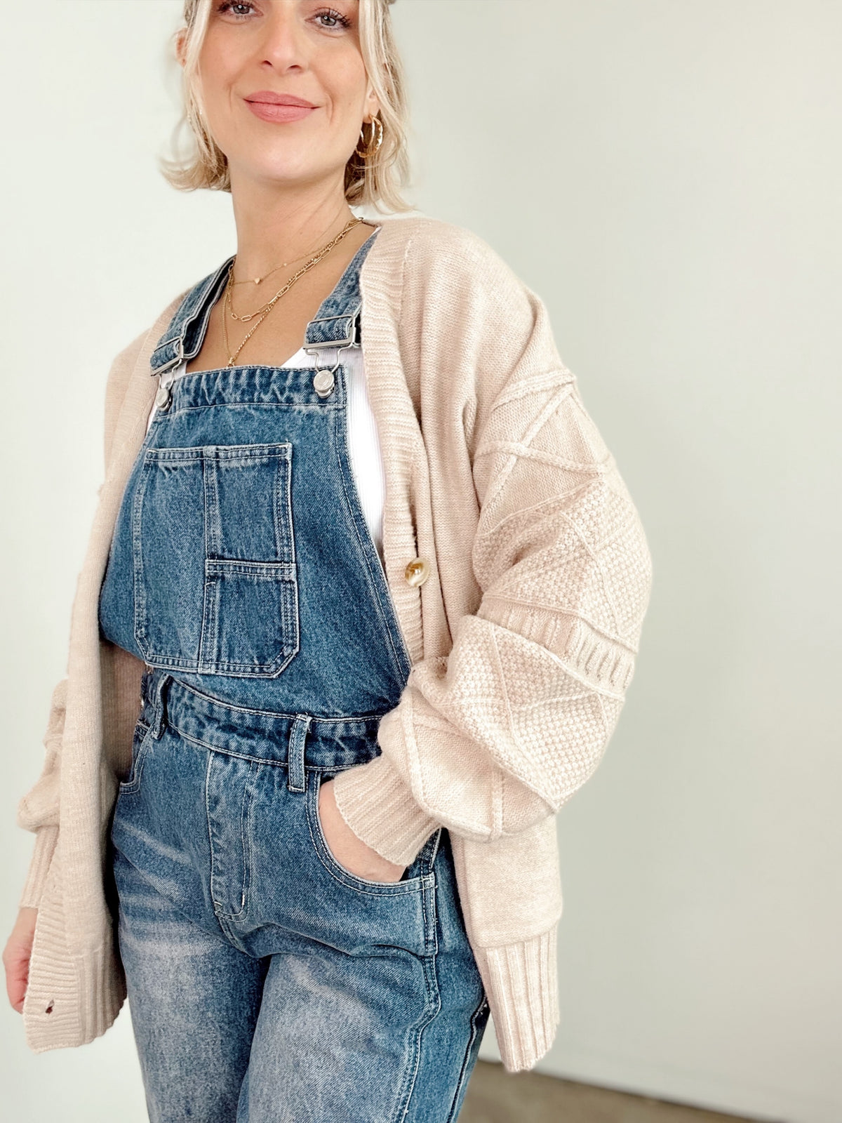 Haven Knit Cardigan Oatmeal