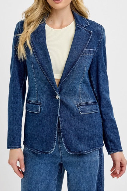 Dianna Denim Blazer