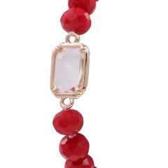 Bead Glass Jewel Bracelet