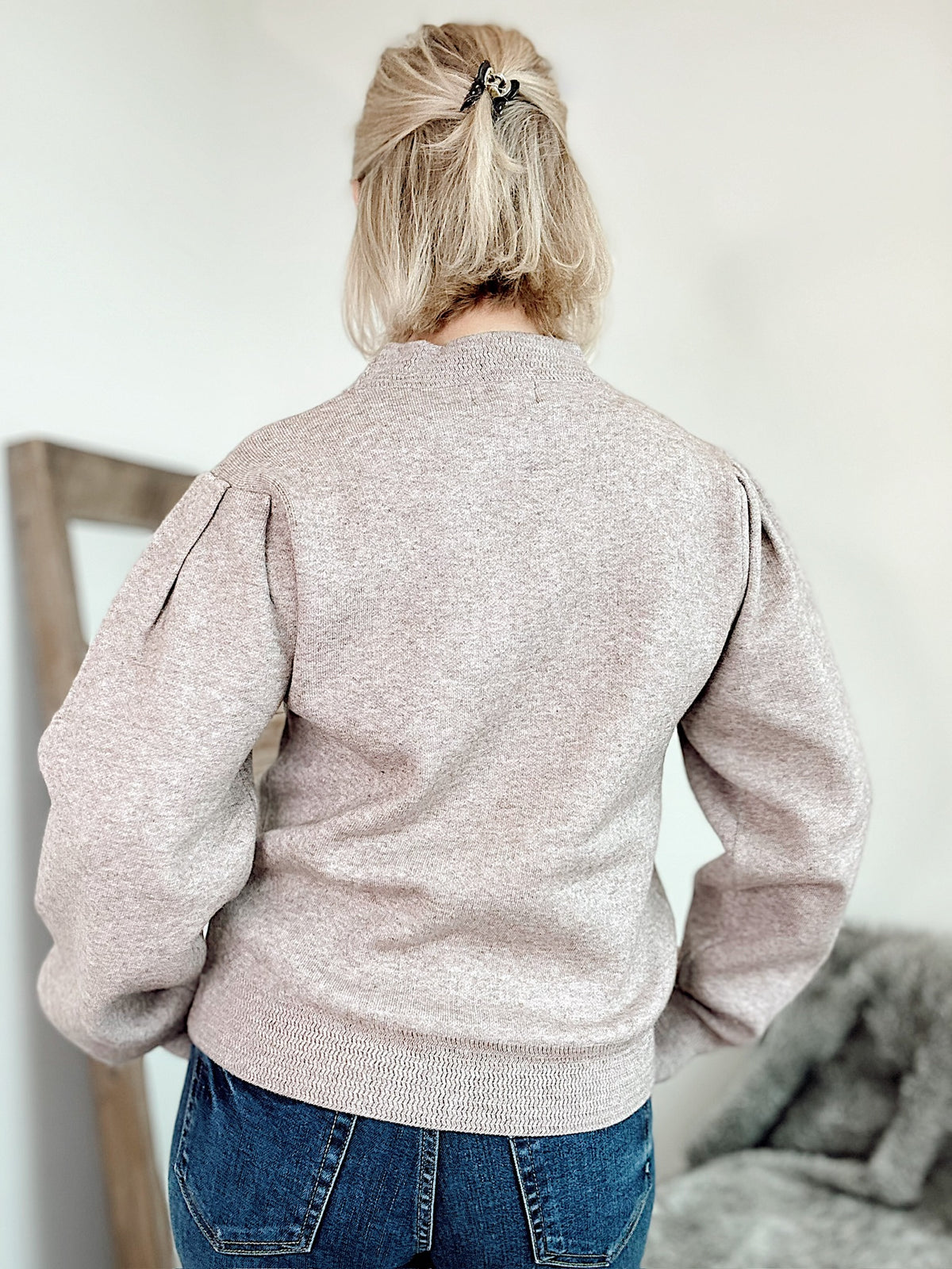 Brittany Mock Neck Sweater