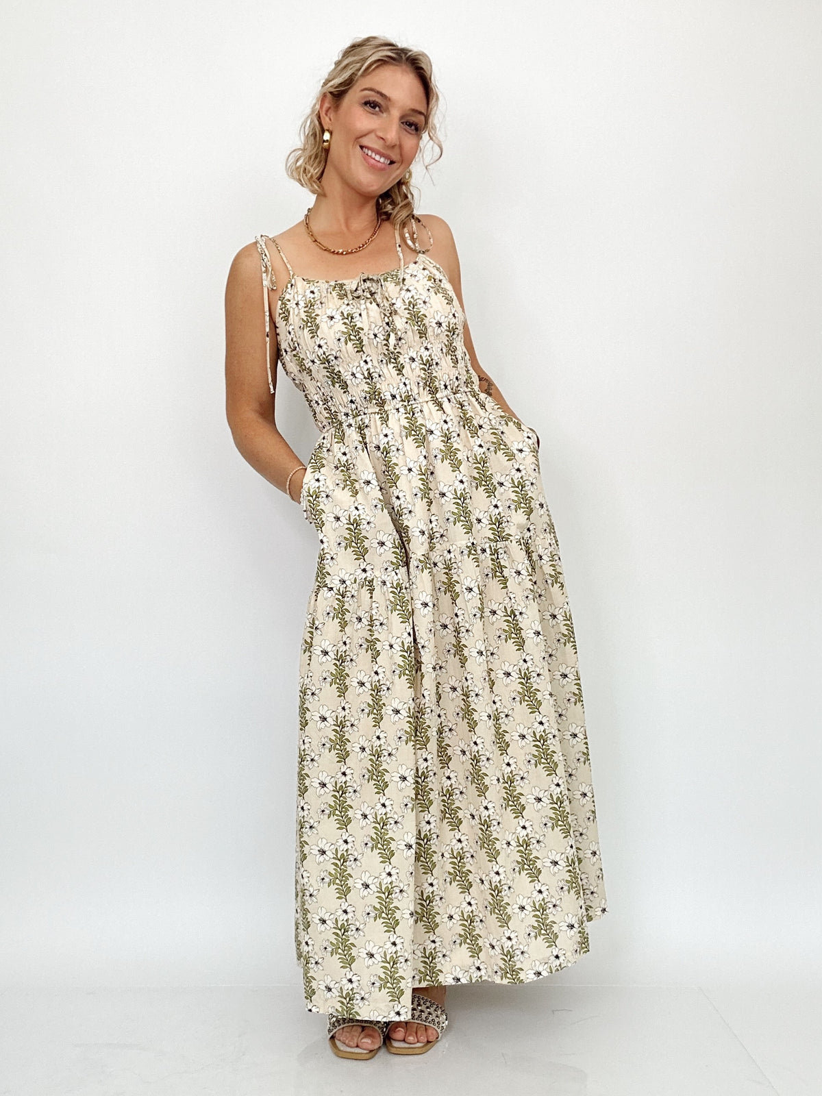 Noelle Floral Maxi Dress