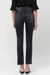 Raven High Rise Straight Crop Jeans