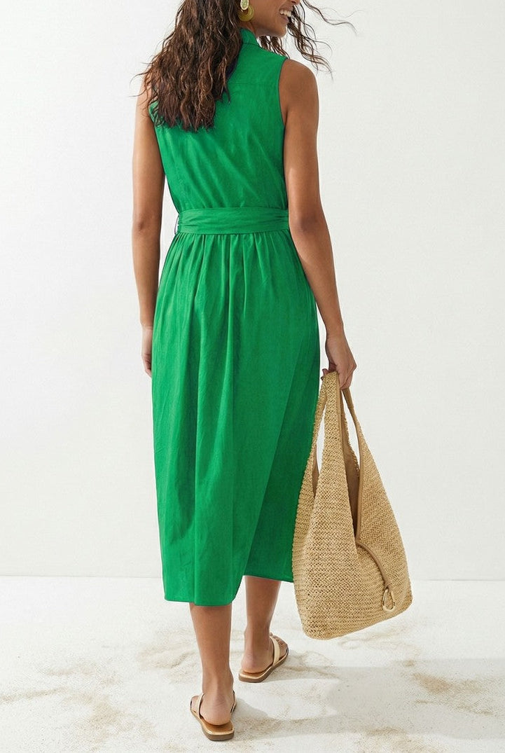 Mallory Maxi Shirt Dress