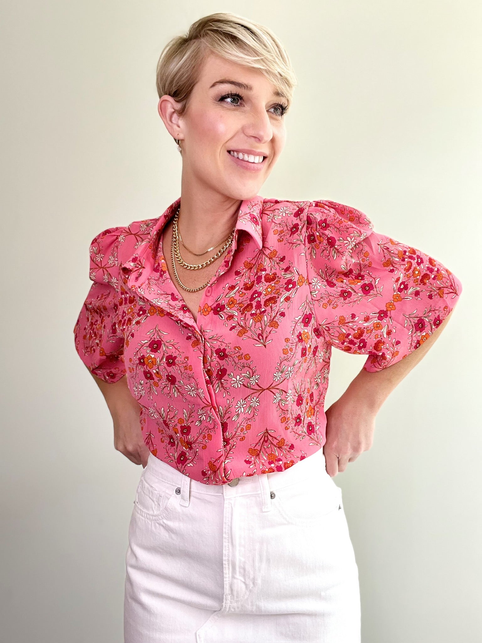 Rae Floral Shirt