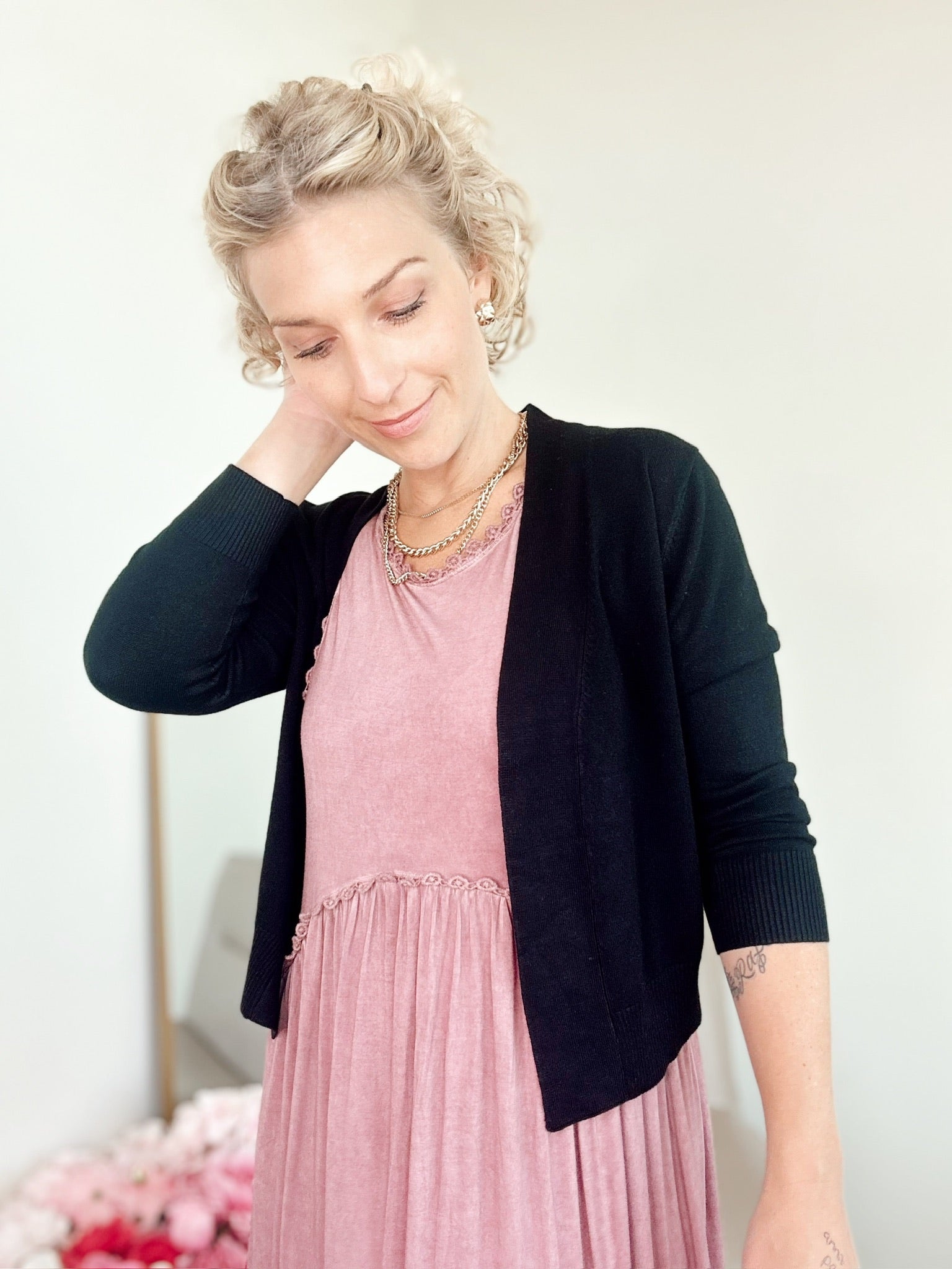 Amee Cardigan Black