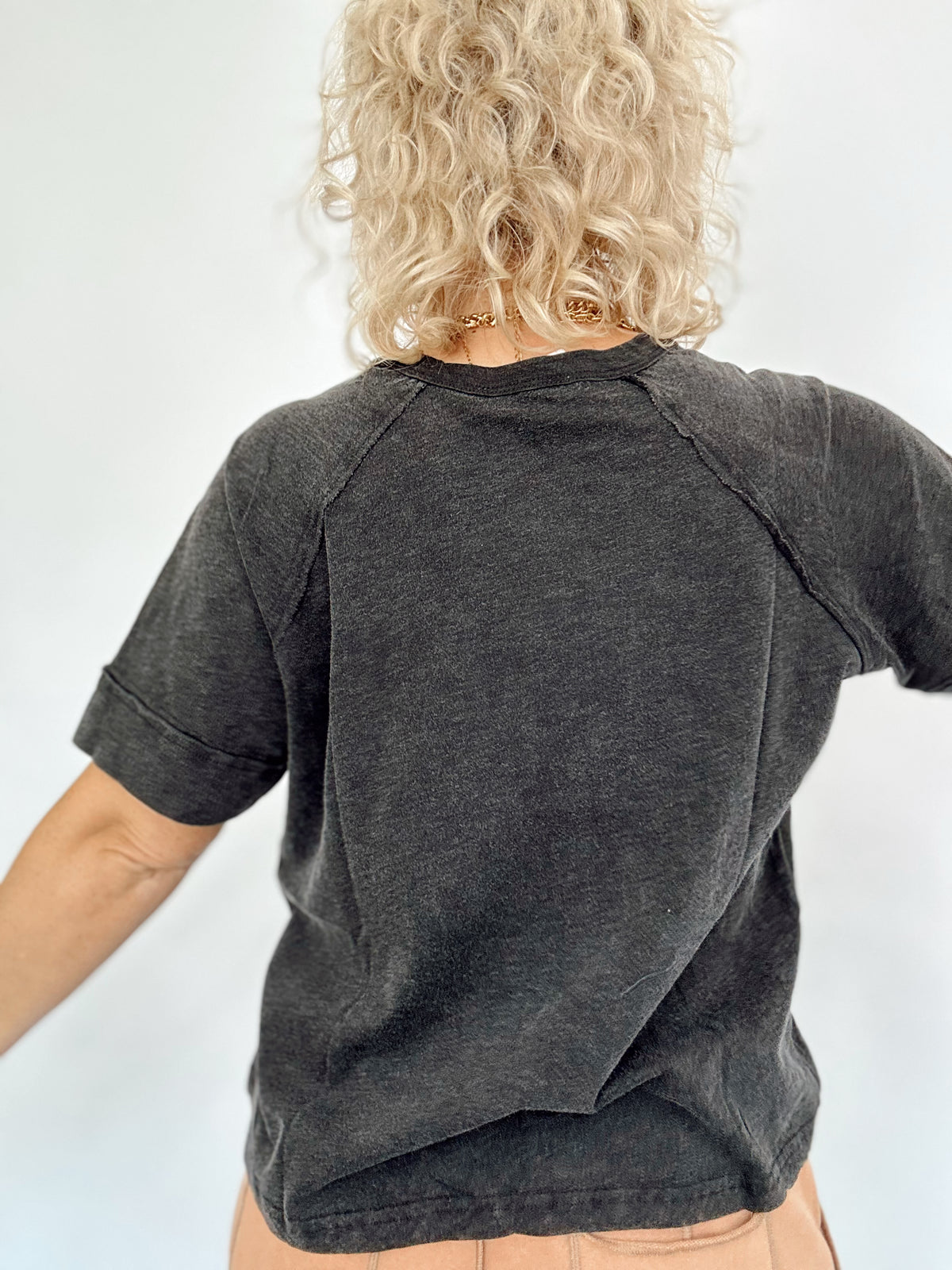 Stacy Raglan Short Sleeve Tee