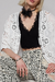 Portia Crochet Cardigan Off White
