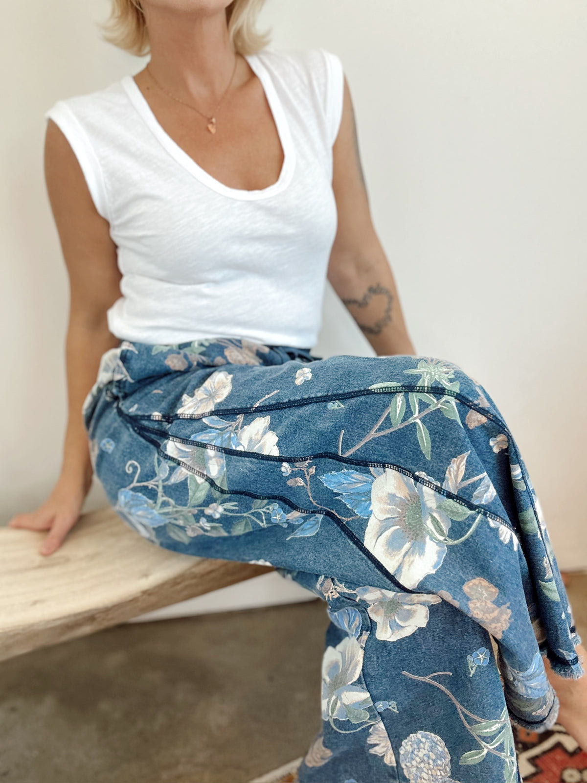 Fianna Flower Print Pants