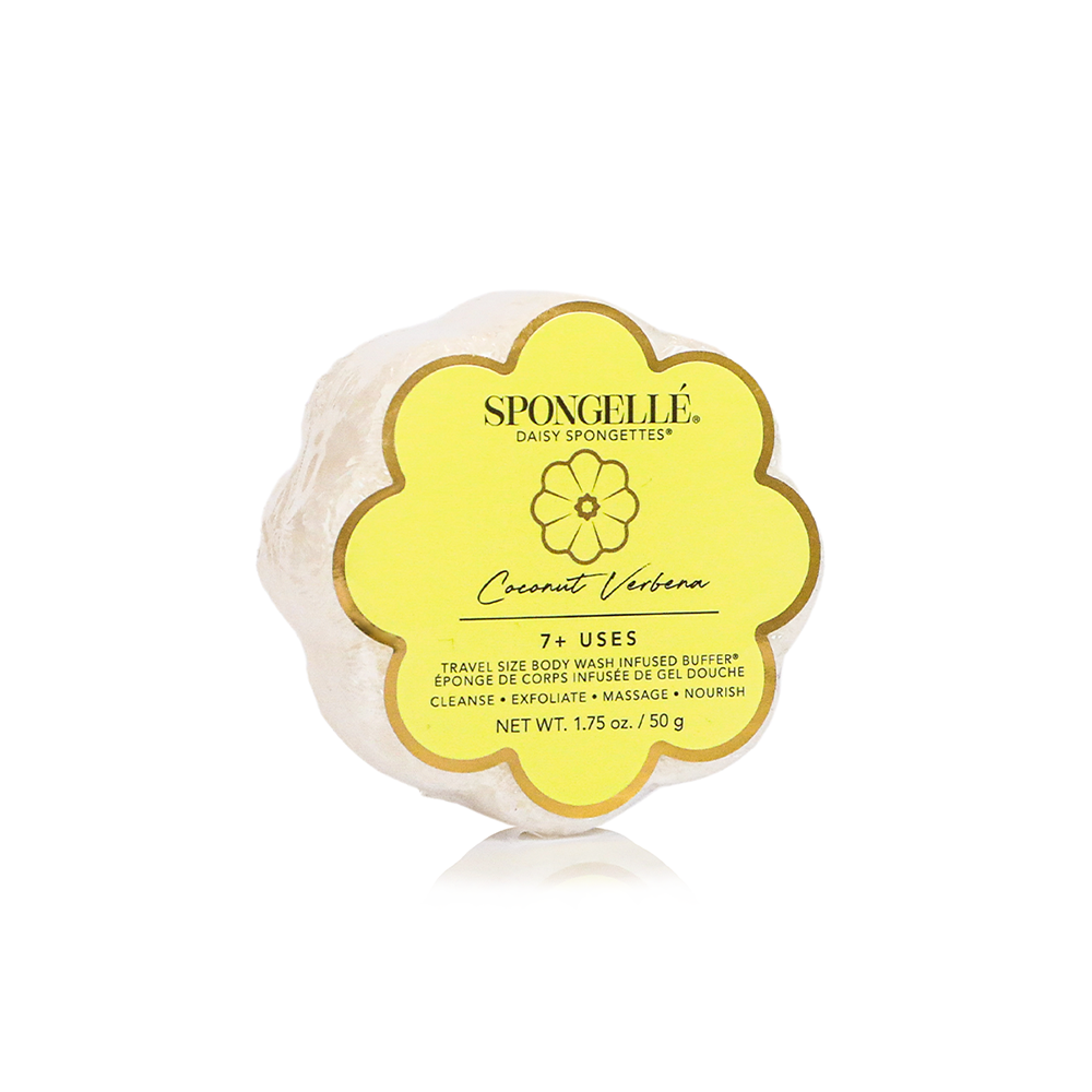 Coconut Verbena Daisy Spongette  