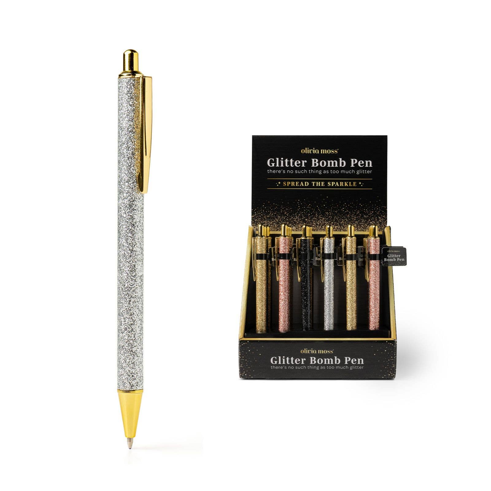 Olivia Moss Glitter Bomb Pen