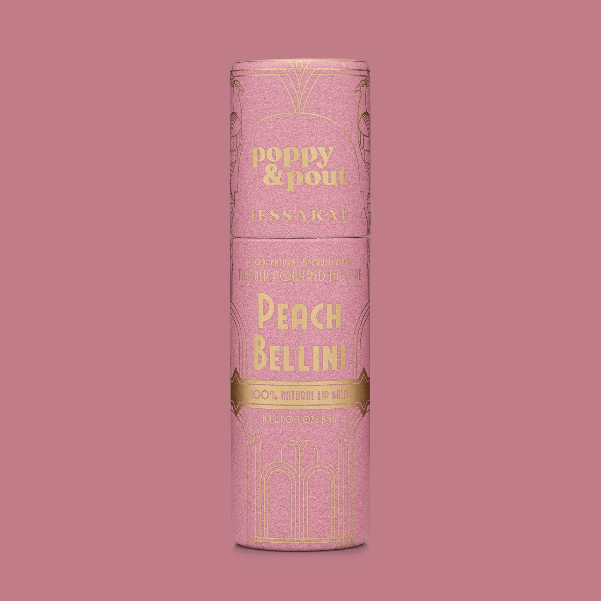 P&P Limited Edition Lip Balm Peach Bellini