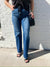 Sarah High Rise Straight Jeans