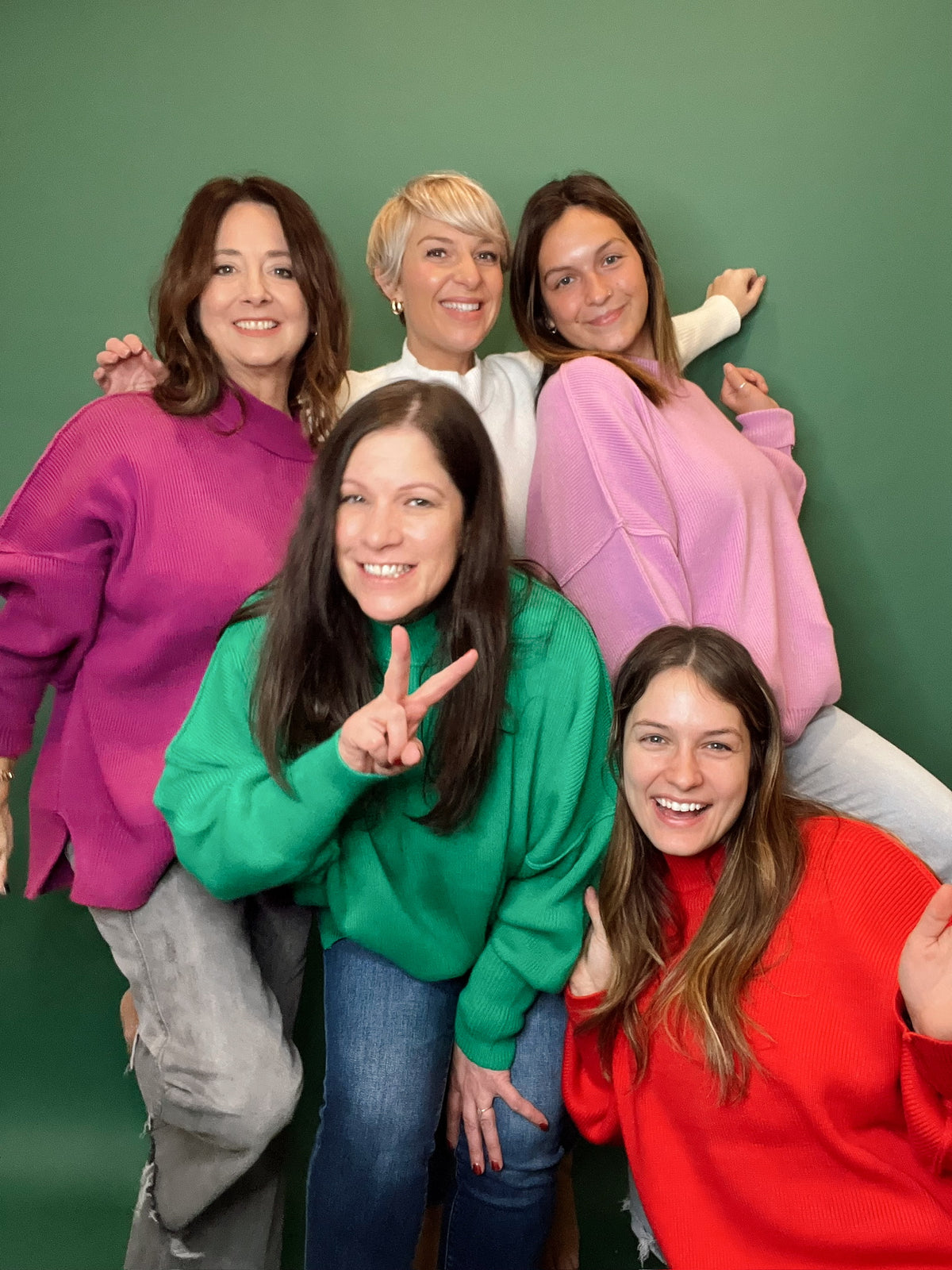 Allison Oversized Sweater Orchid