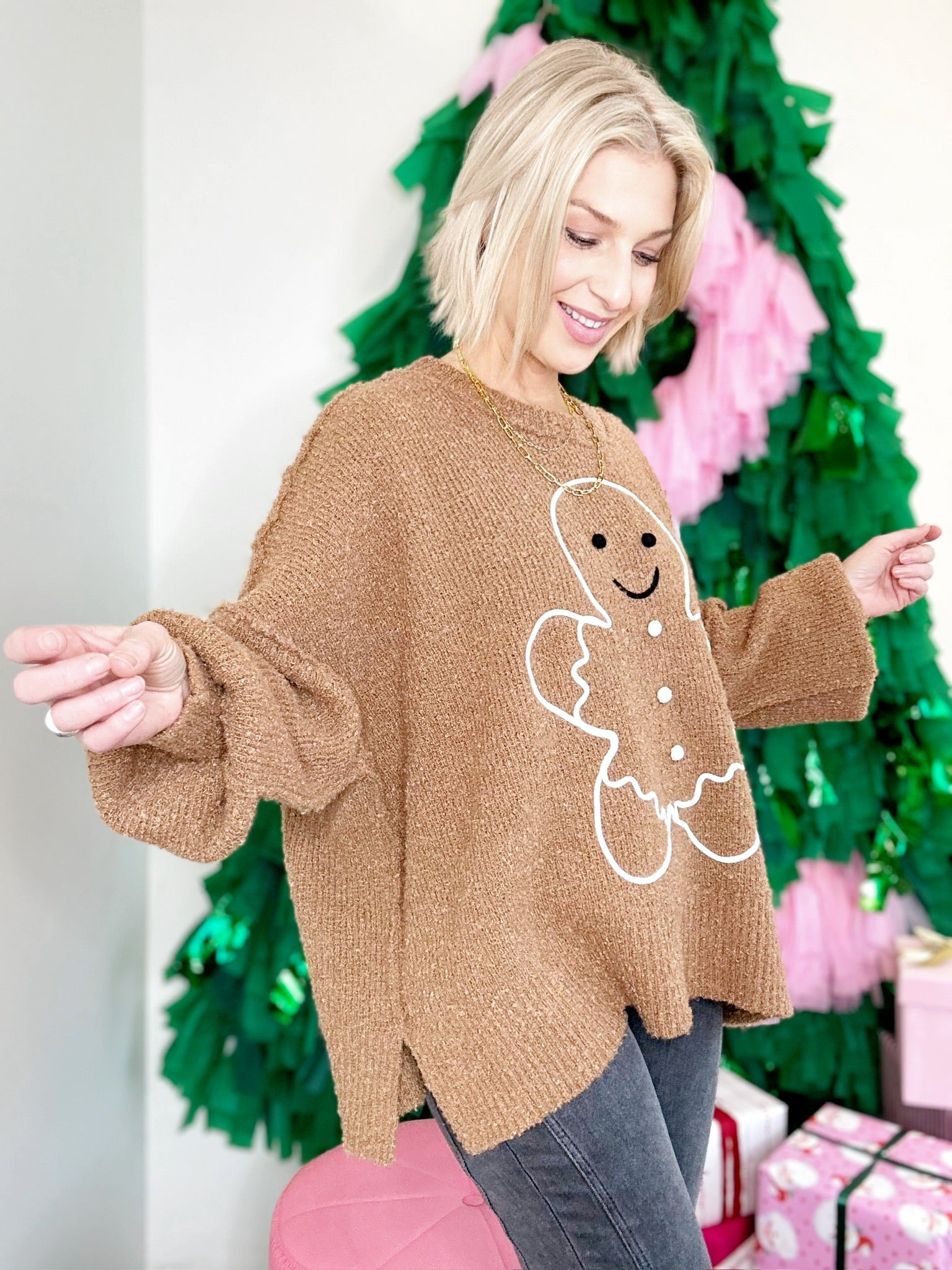 Gingerbread Man Sweater