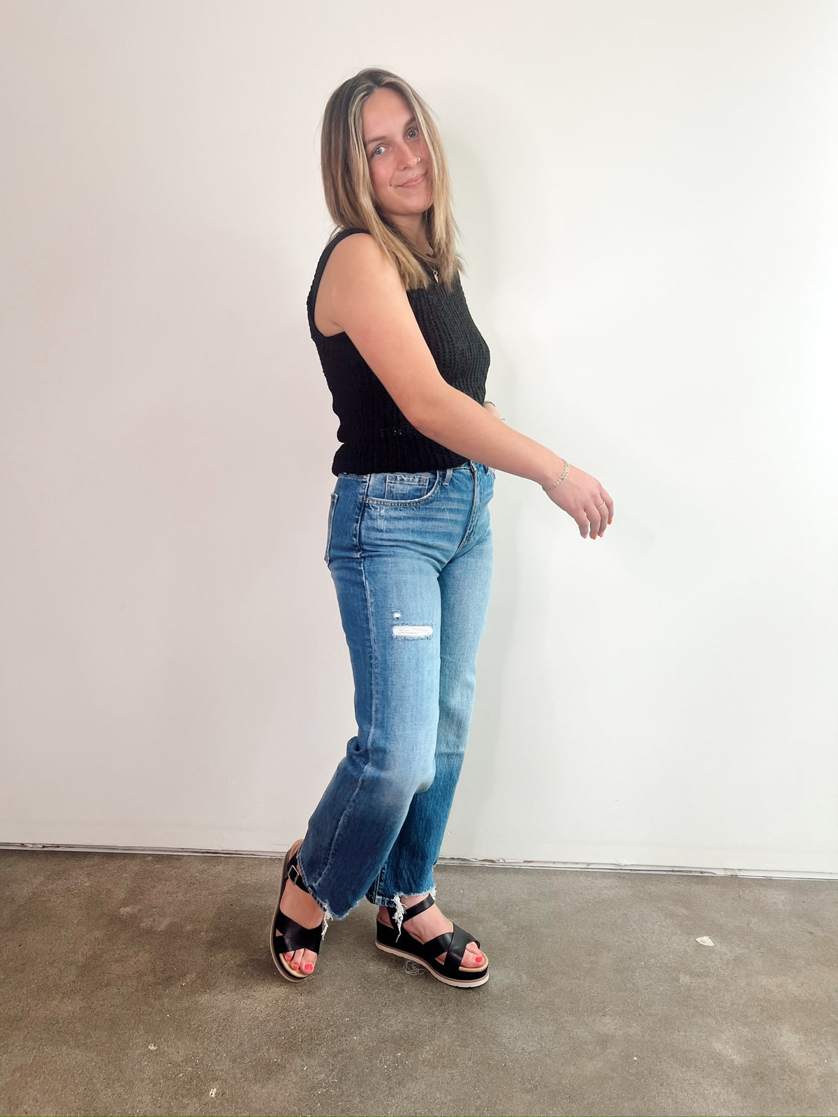 Morgan High Rise Dad Jeans