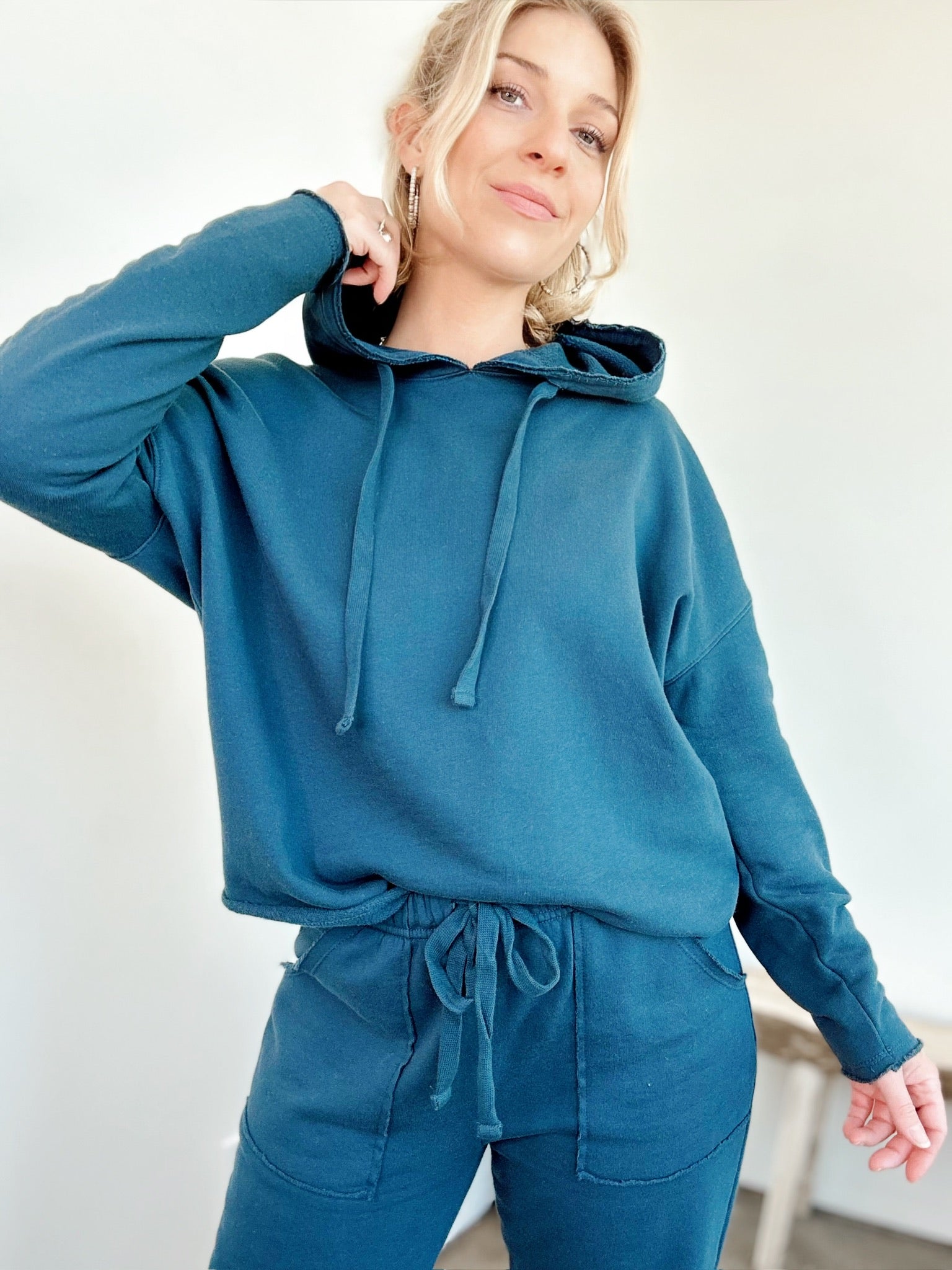 Evie Everyday Hoodie Midnight Navy