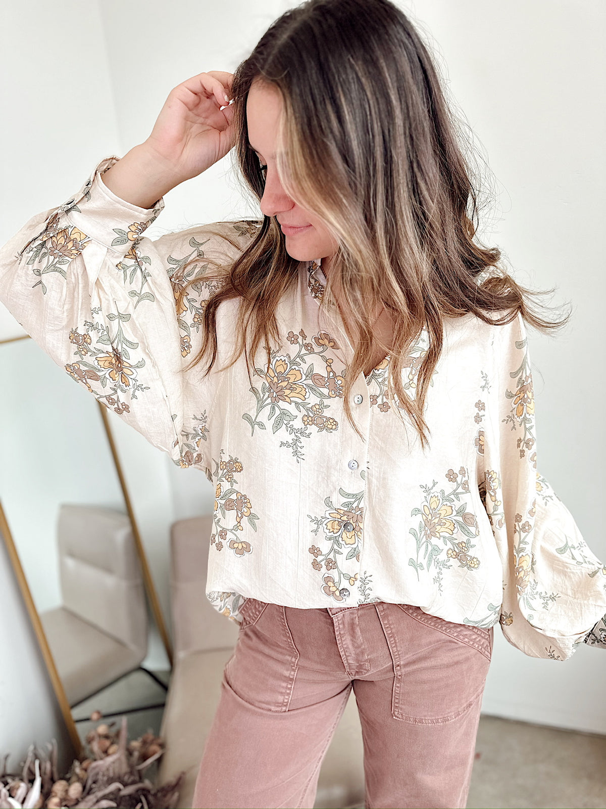 Alicia Floral Top