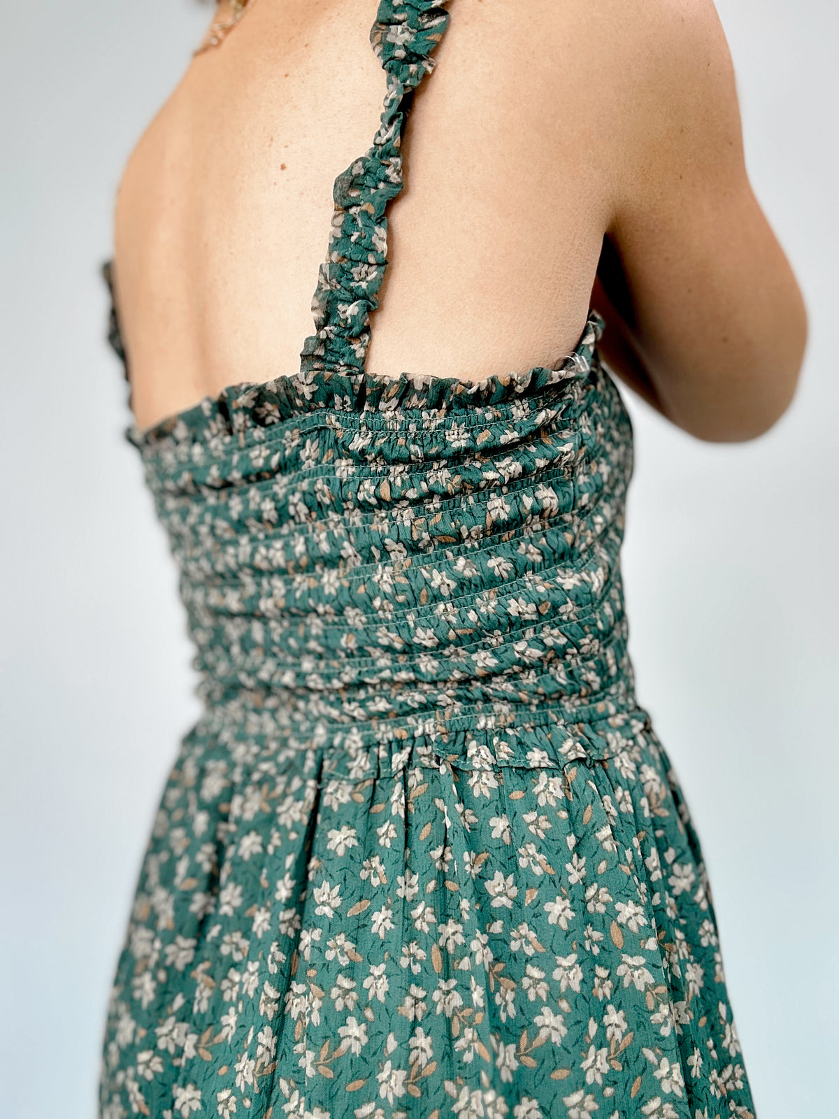 Riley Floral Midi Dress
