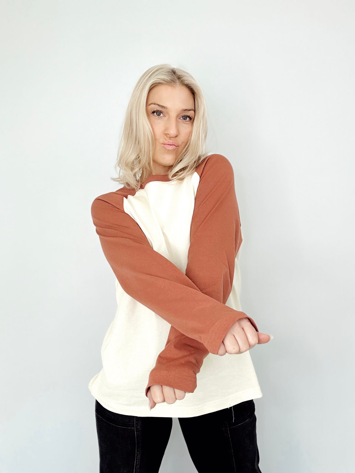 Trina Raglan Baseball Tee
