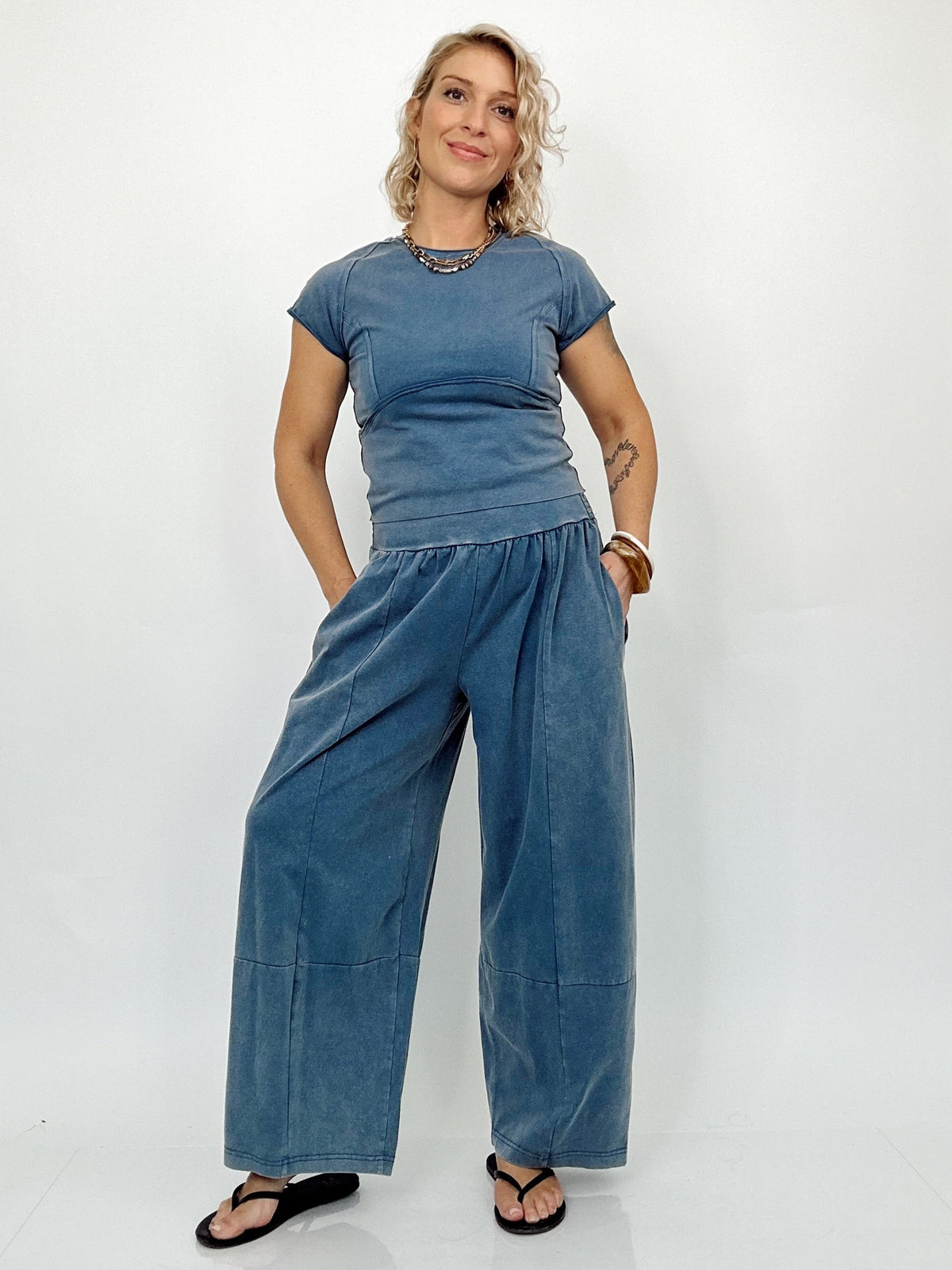 Cora Set Denim