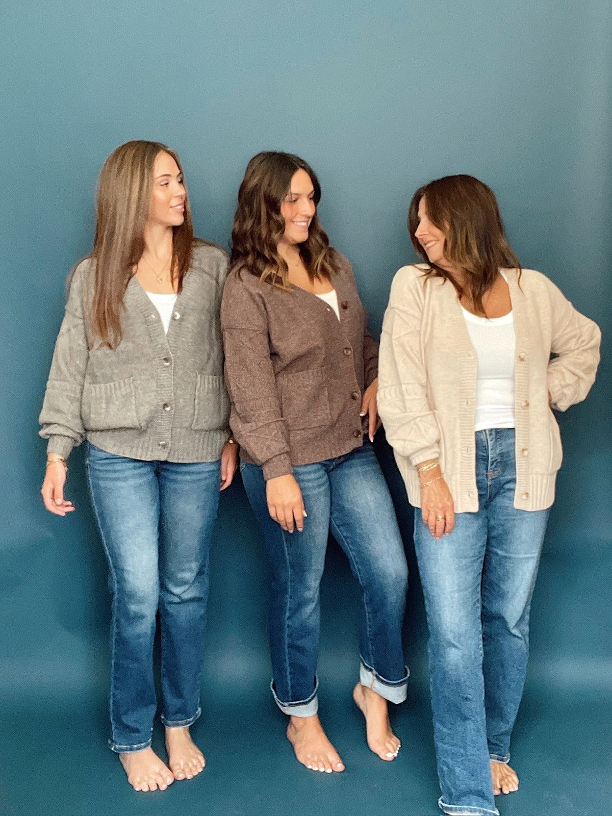 Anne High Rise Straight Jeans