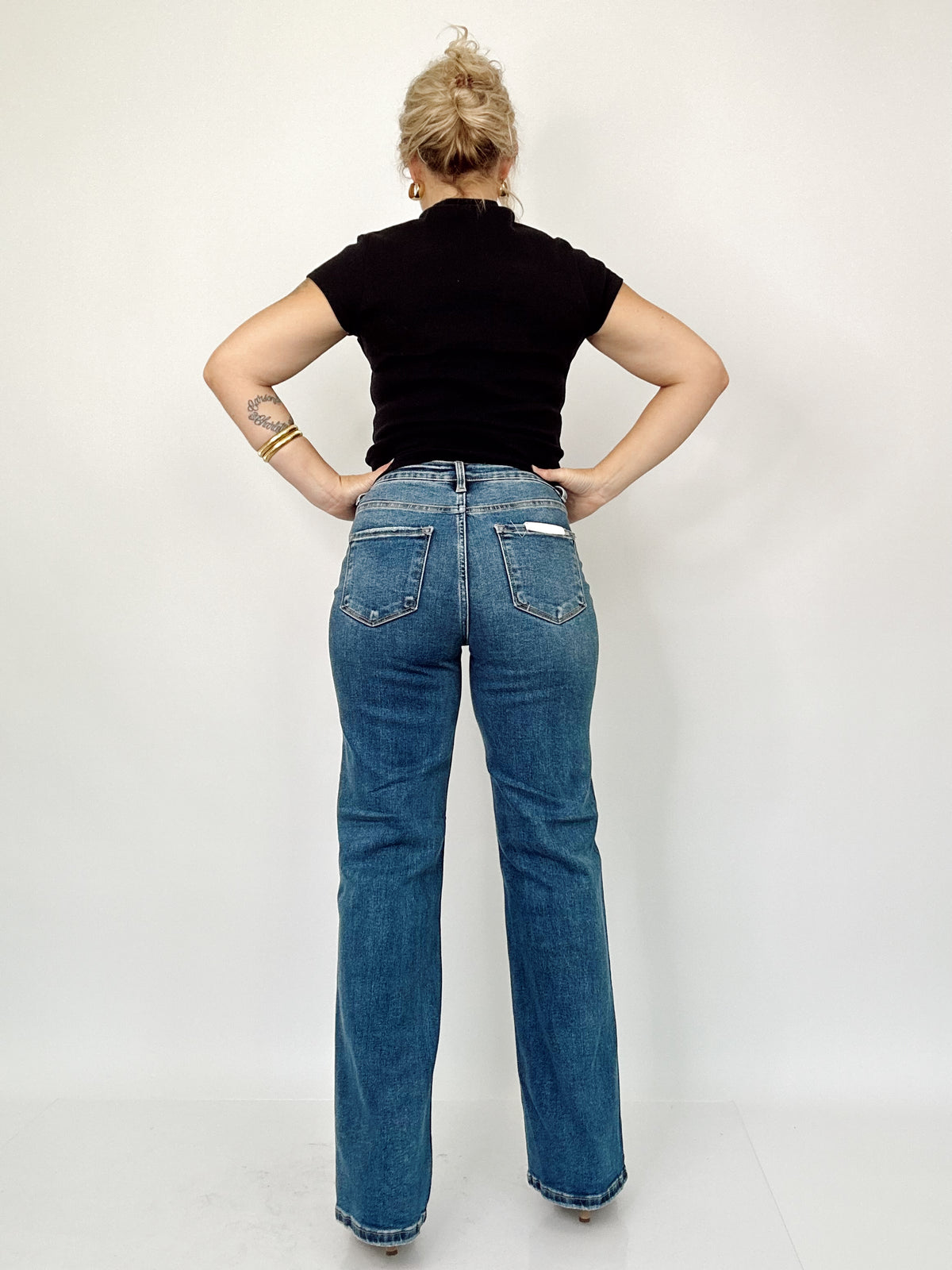 Lexi Tummy Control High Rise Straight Jeans