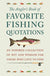 Angler's Fishing Quote Book