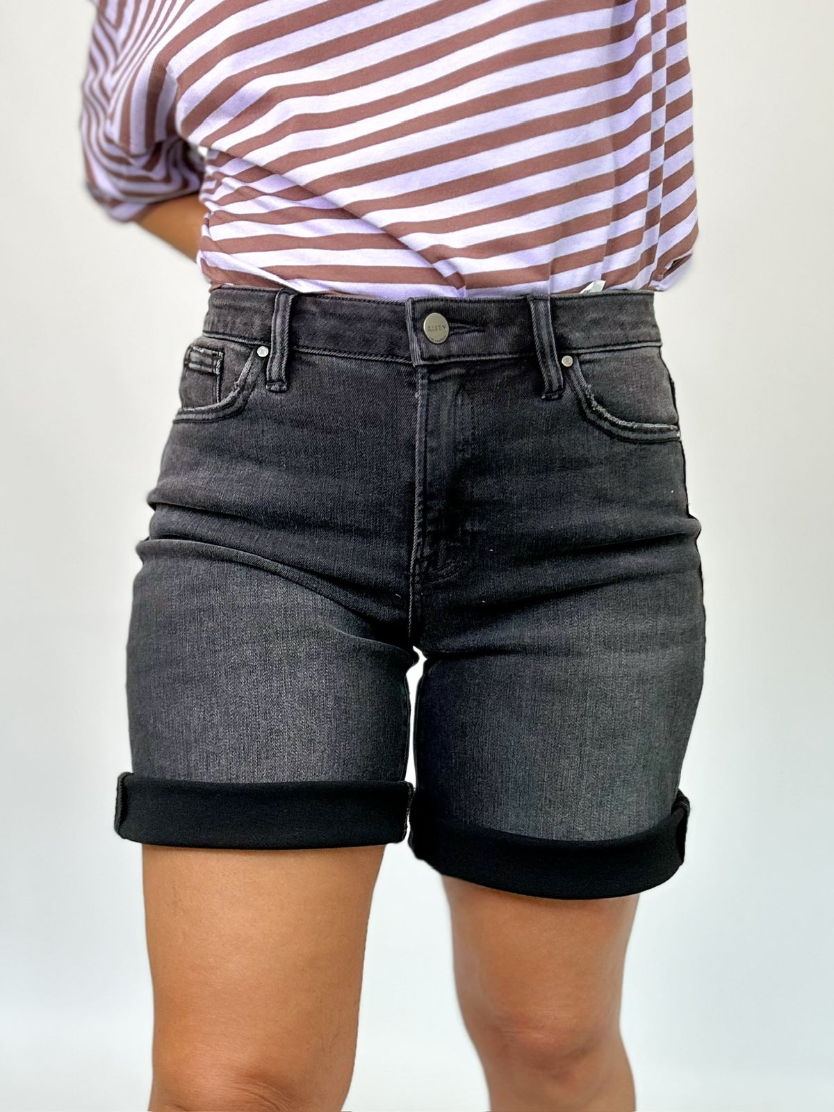 Lyla High Rise Bermuda Shorts