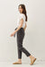 Erica Tencel Tapered Pants Charcoal