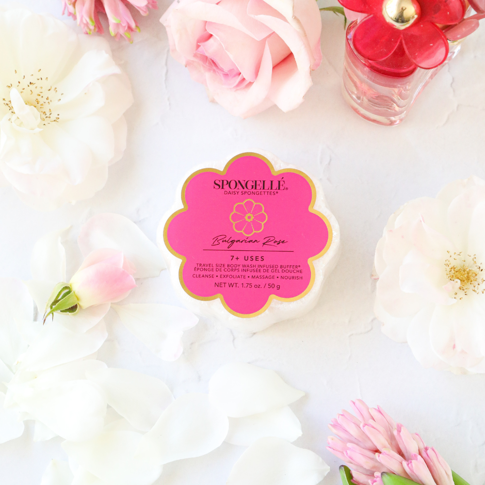 Bulgarian Rose Daisy Spongette  