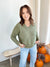 Lonnie V-Neck Sweater Olive