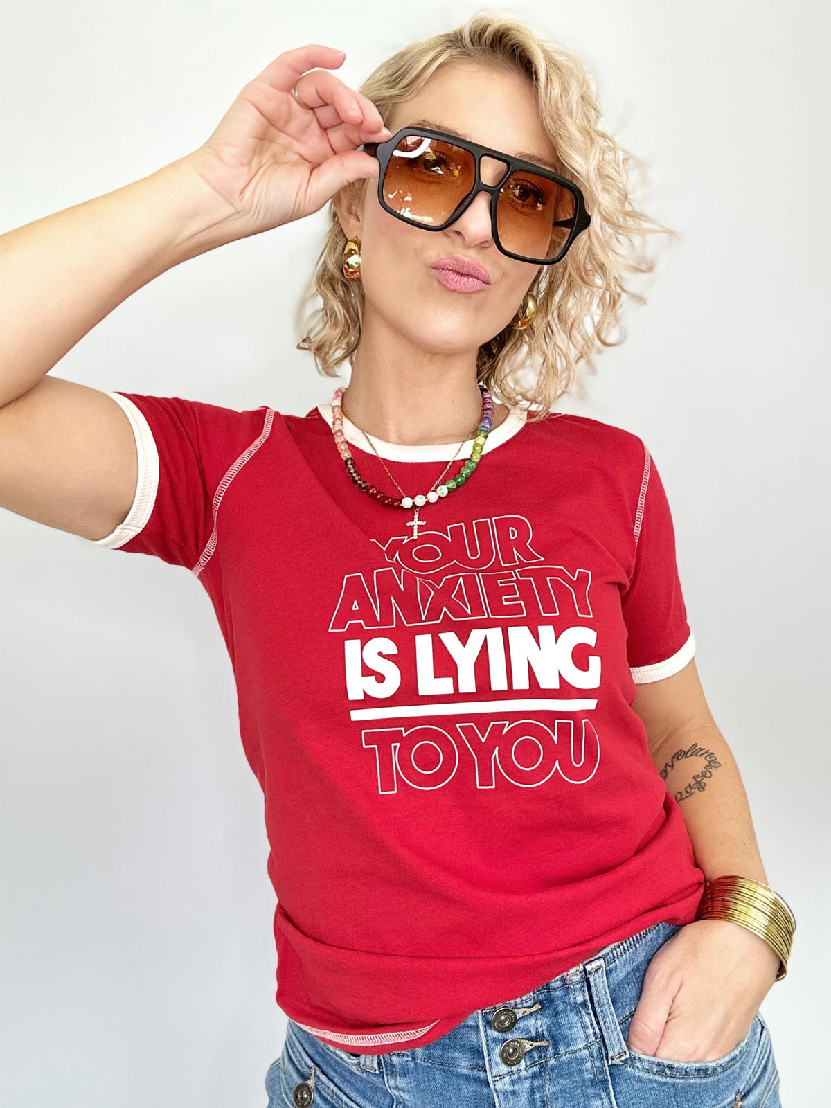Your Anxiety Is Lying To You Tee