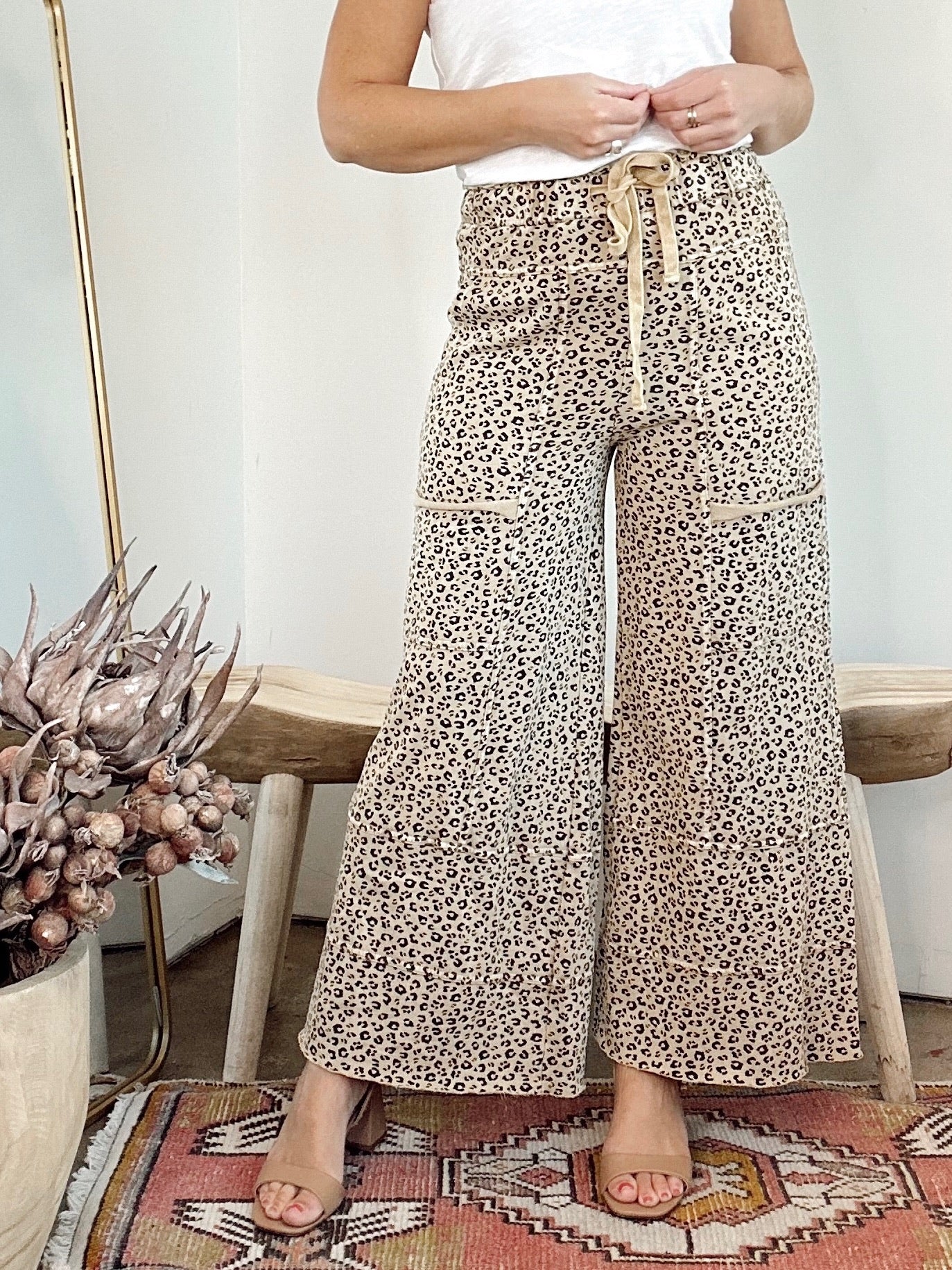 Kitt Animal Print Pants