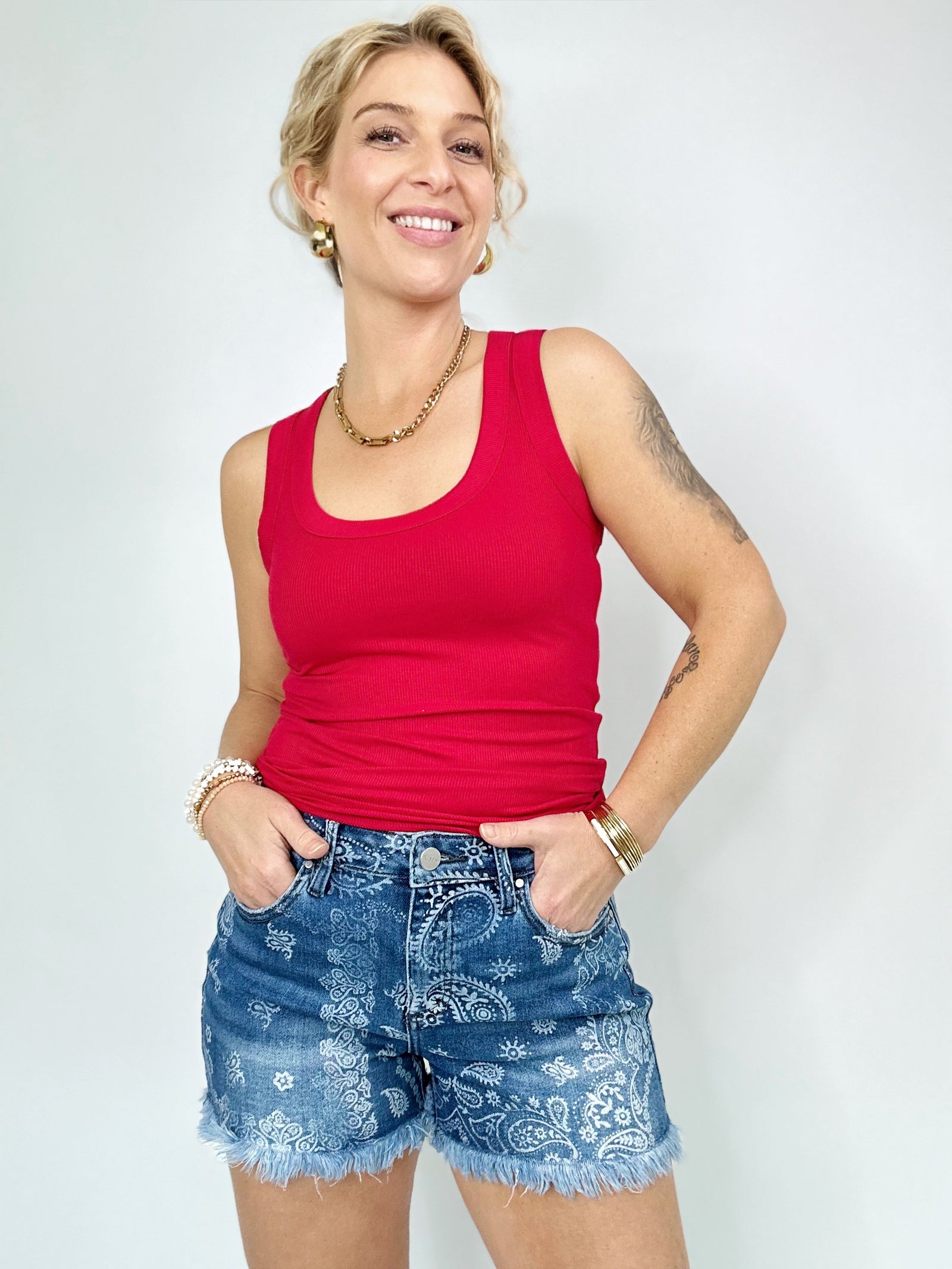 Blair Scoop Neck Tank Top