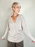 Jensen Textured Rib Top, Oatmeal