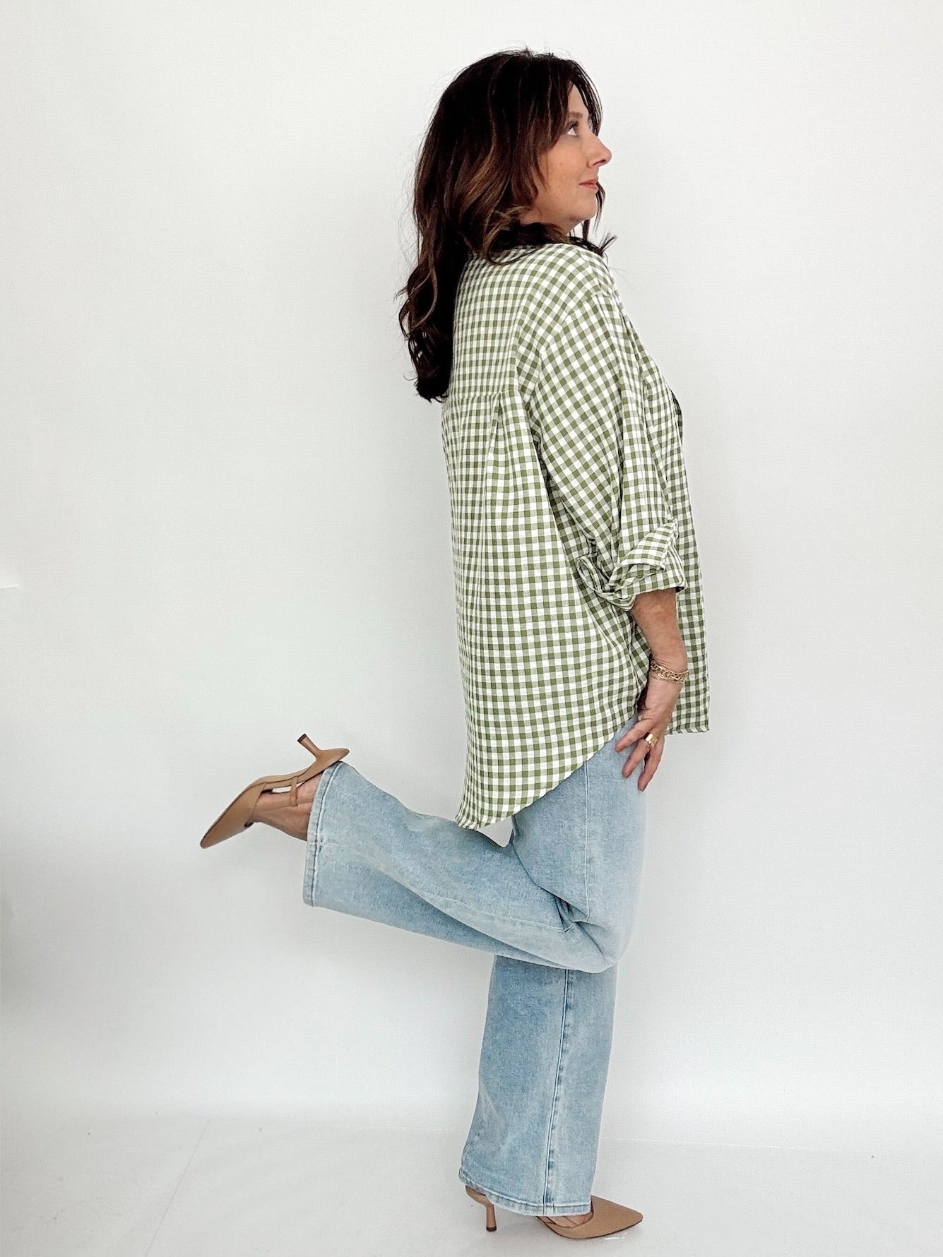 Jill Mid Rise Straight Jeans