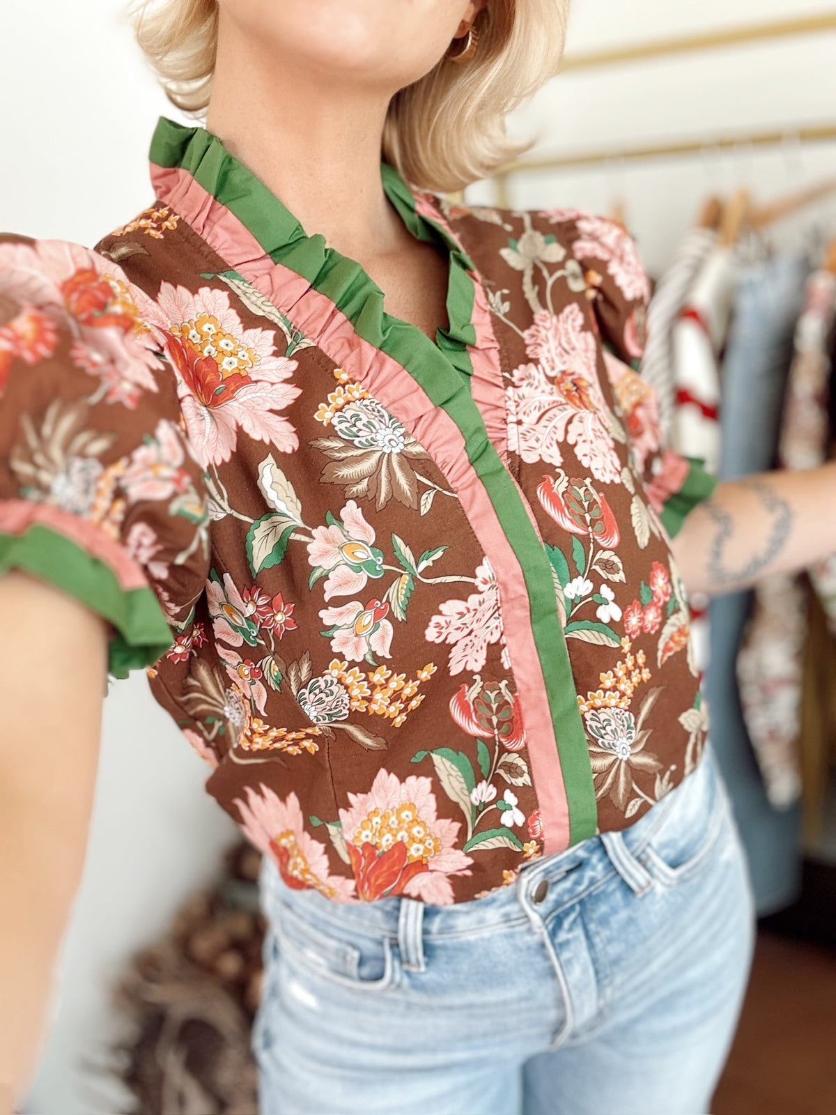 Belle Floral Blouse