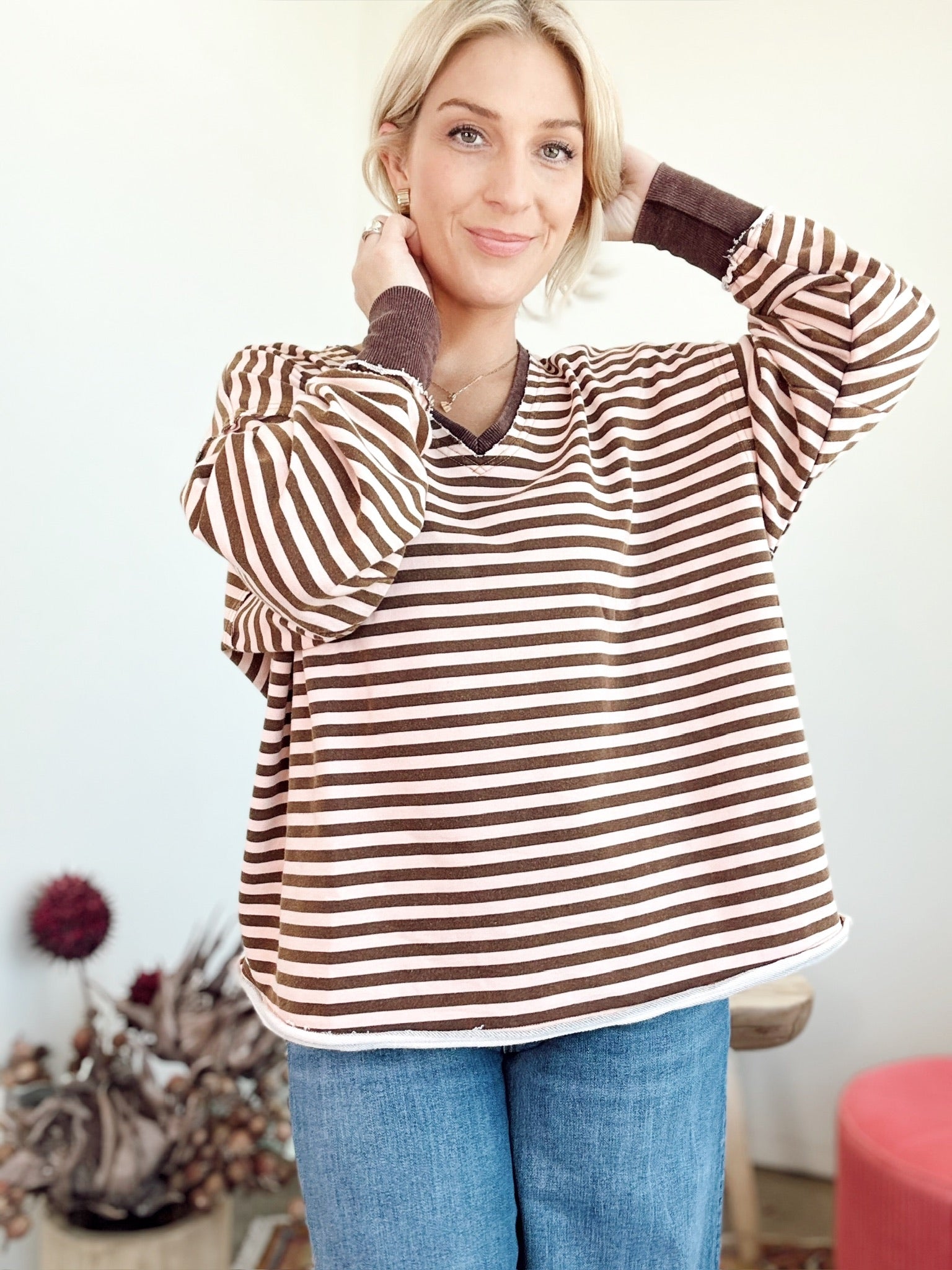 Astra Striped Top