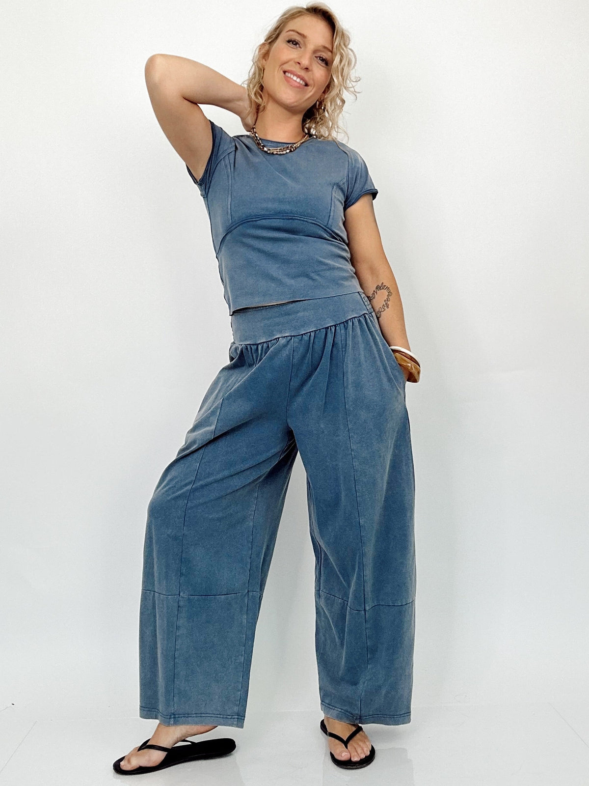 Cora Set Denim