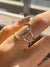 Lior 18K Gold Two Tone Ring