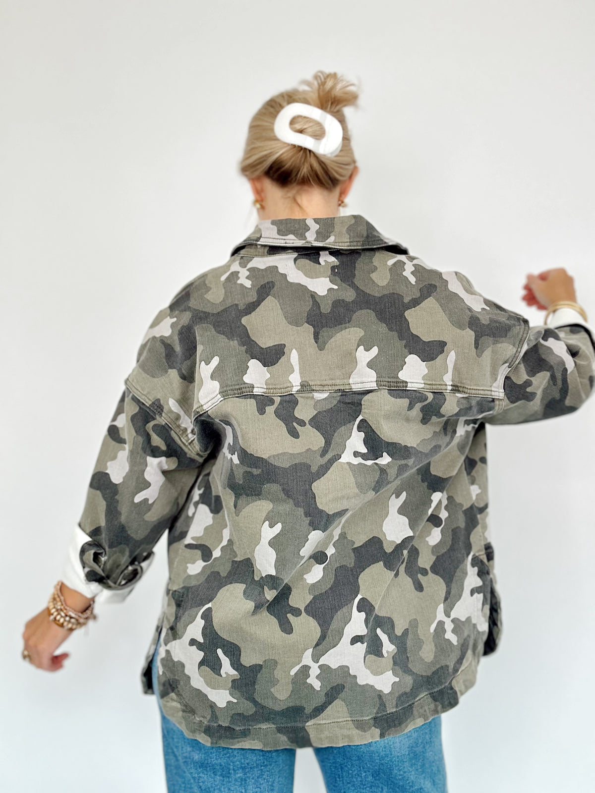 Juno Camouflage Shacket