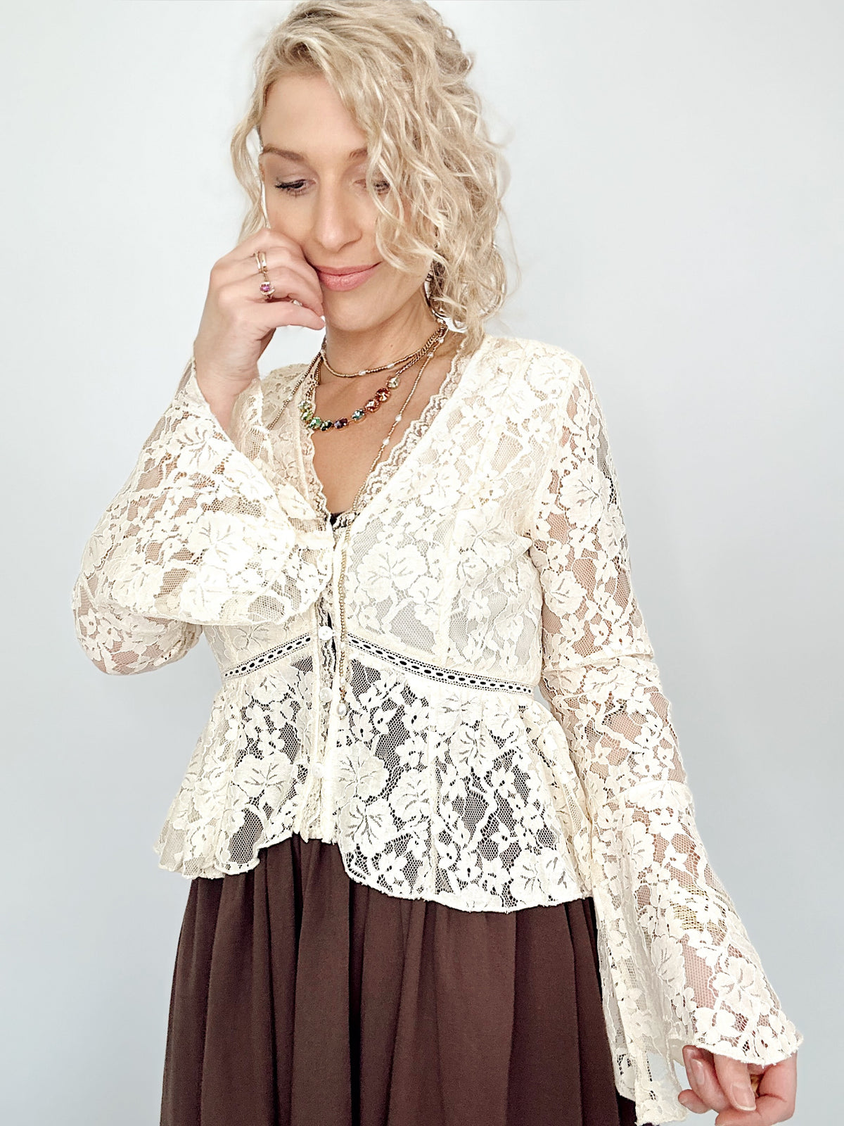Jessica Lace Blouse