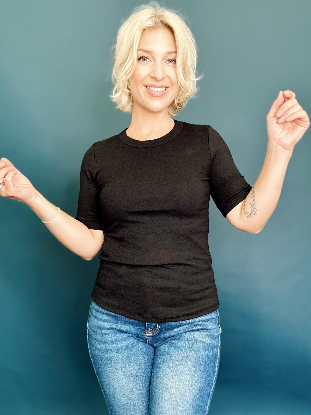 Chris Basic Top Black