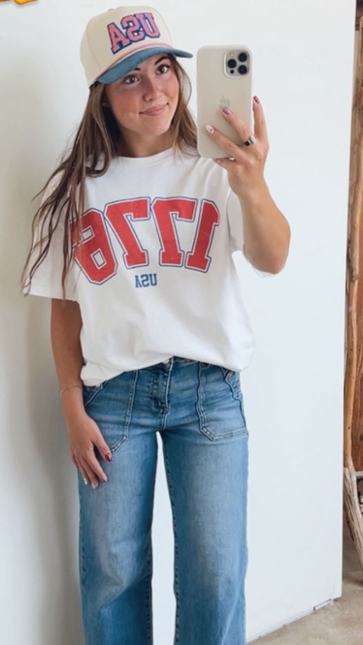 1776 USA Graphic Tee